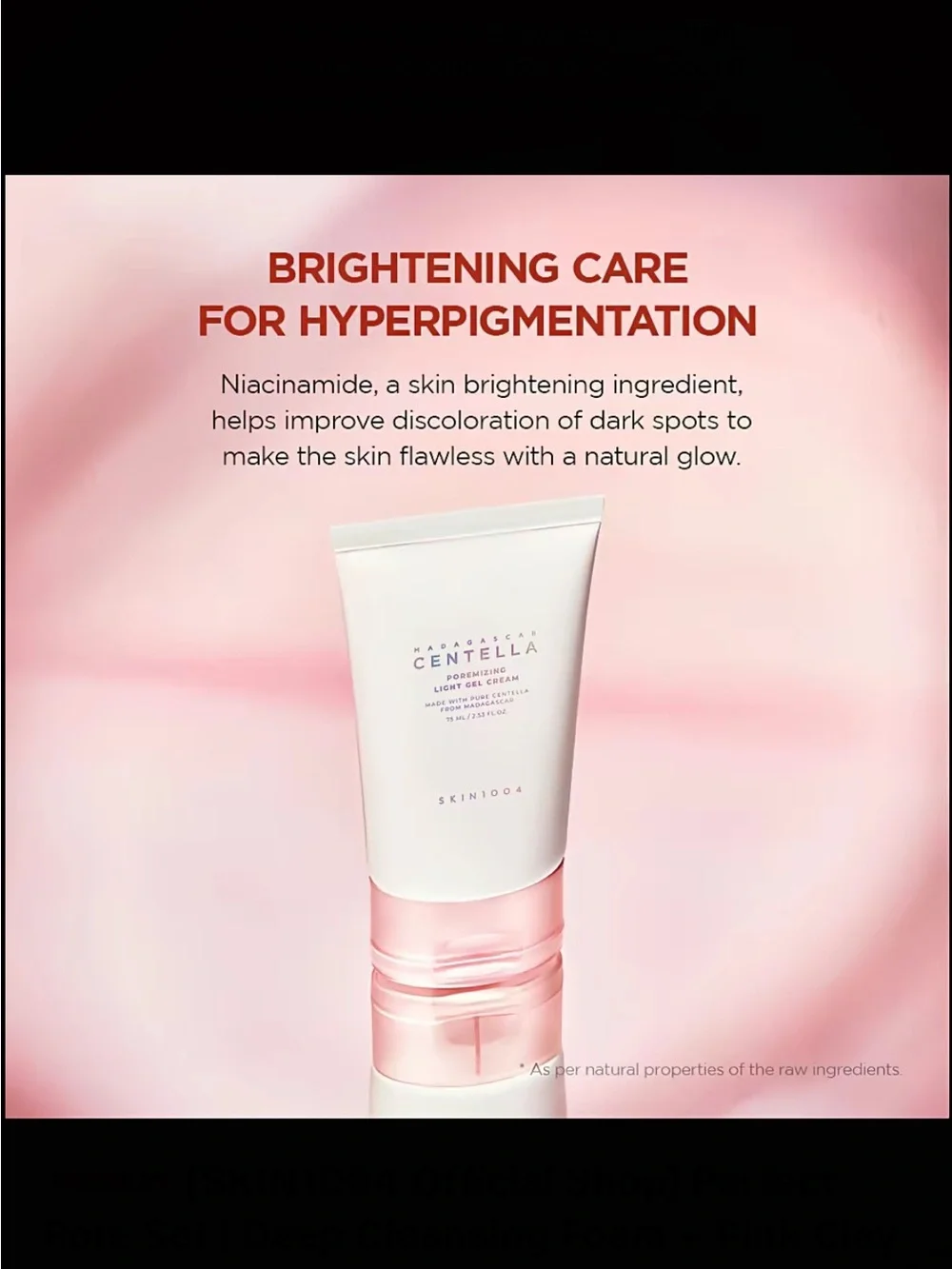SKIN1004 Madagascar Centella Pink Gentle Cleansing & Exfoliant Set - Pink